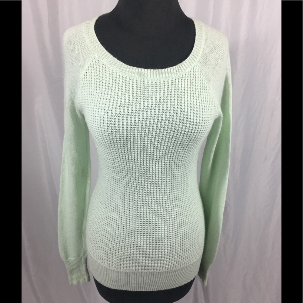 J.Crew waffle merino sweater xs
